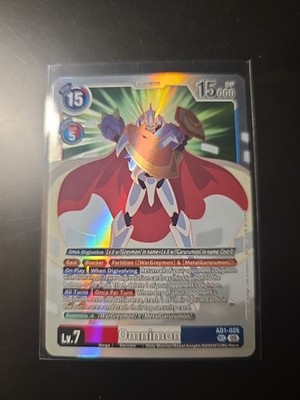 Omnimon AD1-025 SEC Digimon Advanced Booster Generation NM | eBay