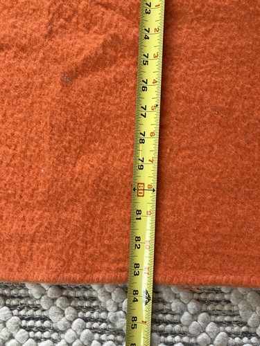 Vintage Witney Decke Wollmischung England Satinborte orange 84” x 63” garantiert - Bild 8 von 16