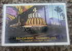 4 QUEENS LAS VEGAS NEVADA NEW SEALED  DECK OF  PLAYING CARDS — photo 1
