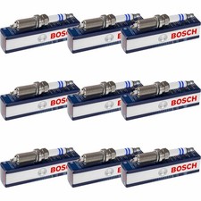 9x BOSCH Zündkerze für Nissan Micra IV K13 1.2 K13KK Kubistar Kasten X80