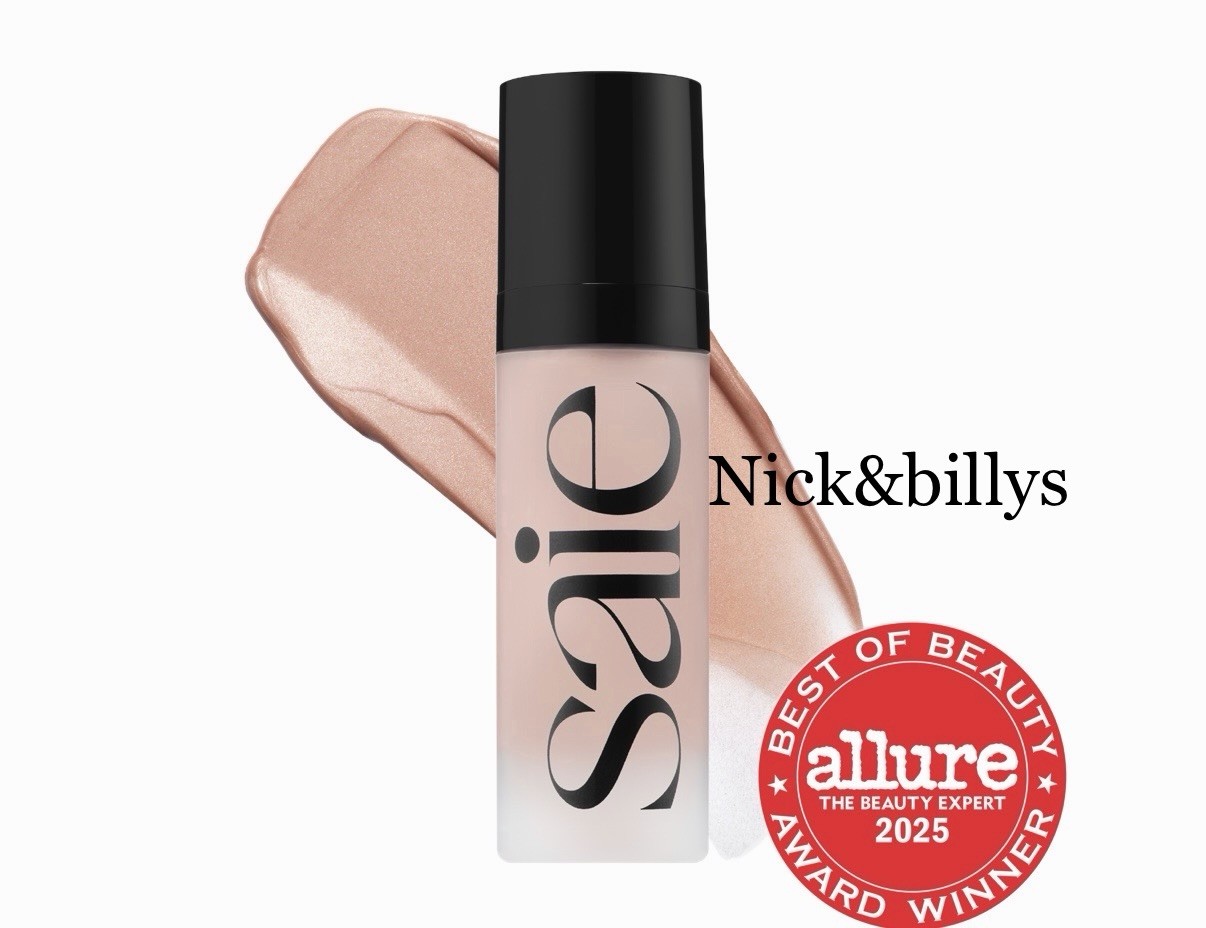 NEW SAIE Glowy Super Gel Lightweight Dewy Highlighter ROSEGLOW Travel 15ml/0.5oz