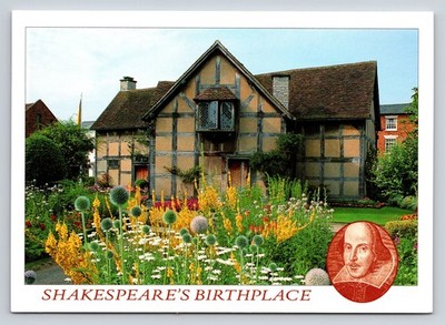 Shakespeare's Birthplace Stratford-upon-Avon Postcard Jarrold Publishing