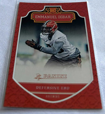 2016 Panini Football Emmanuel Ogbah Cleveland Browns Knight's Templar Rookie 217