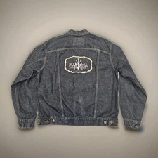 Vintage Levi's Jacket Mens Large Blue Denim Madonna World Tour Y2K Trucker Rare 