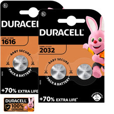 Duracell CR2032 | 2025 | 2016 | Battery Coin Cell Button 3v Lithium Original BR