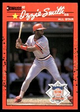 Ozzie Smith 1990 Donruss #710 Cardinals MLB READ FREE SHIPPING AutographDen