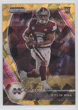 2021 Panini Prizm Draft Picks Gold Ice Prizm Kylin Hill #118 0oq6