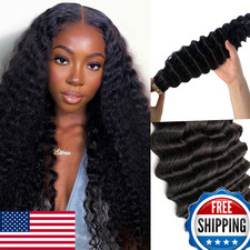 Deep Wave Tape in Hair Extensions Human Hair Curly Remy Seamless Skin Weft