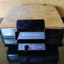 Toastmaster Pizzelle-International Dessert & Waffle Baker Maker Chrome 290