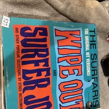 The Surfaris Wipe Out & Surfer Joe LP Vinyl Record 1963 Original Surf Rock