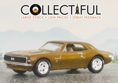 CHEVROLET CAMARO 1968 SS - JOHNNY LIGHTNING - GOLD *COMBINE & SAVE*  869