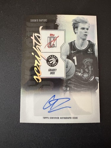 2025 Topps Signature Gradey Dick Base (RAW)