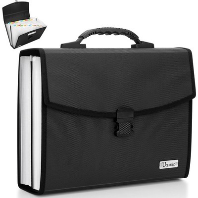 26 Pockets Expanding File Folder Organizer - Upgraded Durable Buckle, Accordi...