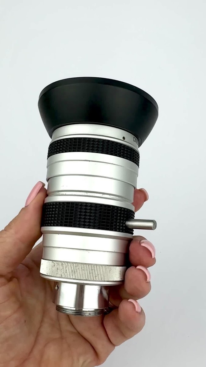 Lens CANON TV ZOOM J4 x 12 12.5-50mm 1 : 1.8 Made in Japan | eBay