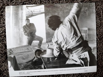 James Bond 007   Sag niemals Nie   US Pressefoto EA 1983 - Connery