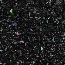 Oceanside Frit Black Iridized Coarse Opal 8.5oz. 96 COE
