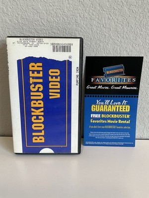 Rare Pumping Iron Blockbuster Video Rental VHS w Clamshell Arnold Schwarzenegger