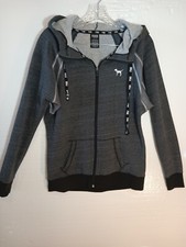 Victoria Secret Pink Zip Up Hoodie Size Small