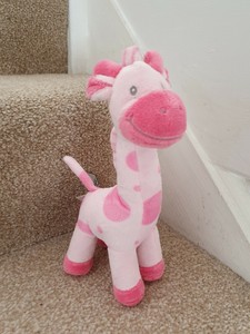 pink giraffe toy