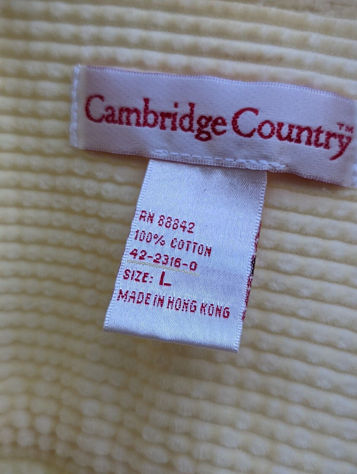 Vintage Cambridge Country SHACKET Cotton Corduroy… - image 3