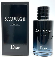 Dior Sauvage by Dior for Men 3.4 oz Parfum Refillable Spray NEW 100 AUTHENTIC