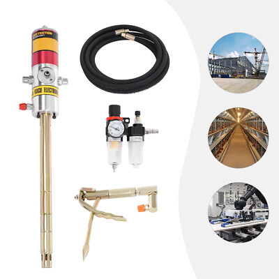 #ad 50:1 Ratio Air Operated Grease Pump Grease Pump High Pressure Universal Gun $114.09