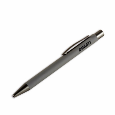 DUCATI STYLE Kugelschreiber Kuli Stift Ball Pen grau NEU !!