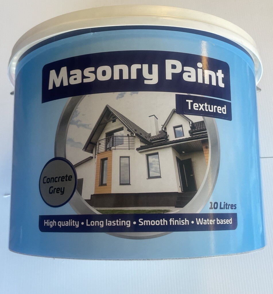 10LTR TEXTURED MASONRY PAINT EXTERIOR eBay