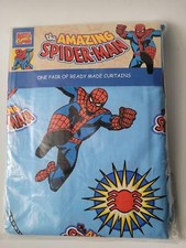 Marvel Spider-man One Pair of Ready Made CURTAINS children's bedroom 180x160cm