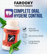 Zinda Tilismath Farooky Tooth Powder 80 gm Pack of 2 Ayurvedic Oral Care