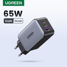 UGREEN 65W GaN Fast Charger PD USB-C QC 4.0 3...