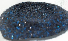 Midnight Blue Metal Flake Glitter .008 Hex Automotive Resin Epoxy Art Crafting