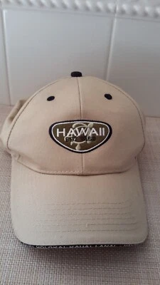 Surfwear Hawaiian Classics Hat Cap Beige OSFA 100% Cotton Embroidered Turtle - Image 1 of 4