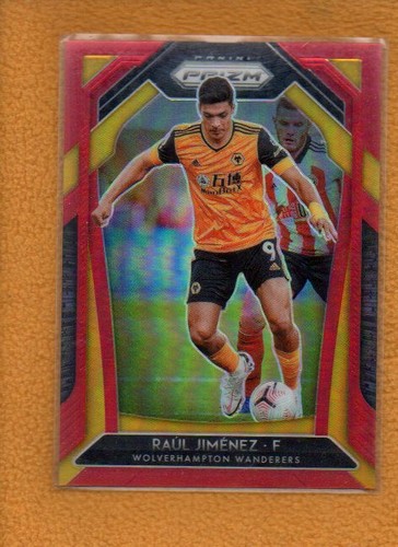 Raul Jimenez 2020-21 Panini Prizm Premier League Red Prizm #149 /149