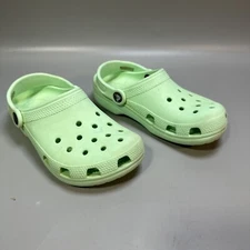 Original Crocs Junior Kids Children Unisex Clog - Lime Punch - USED Size 2Y