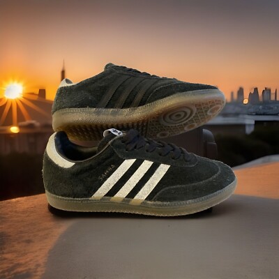 adidas gazelle silver green womens ADIDAS SAMBA ADV BLACK/GREY/GOLD – Rumor Boardshop main image 1