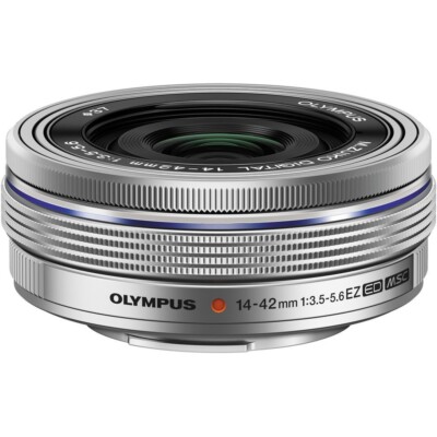 Olympus M.Zuiko Digital ED Objektiv 14 42 mm f/3,5 5,6 EZ (silber)