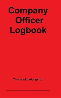 Company Officer Logbuch von Jr., John Lovato, brandneu, kostenlose P&P in Großbritannien