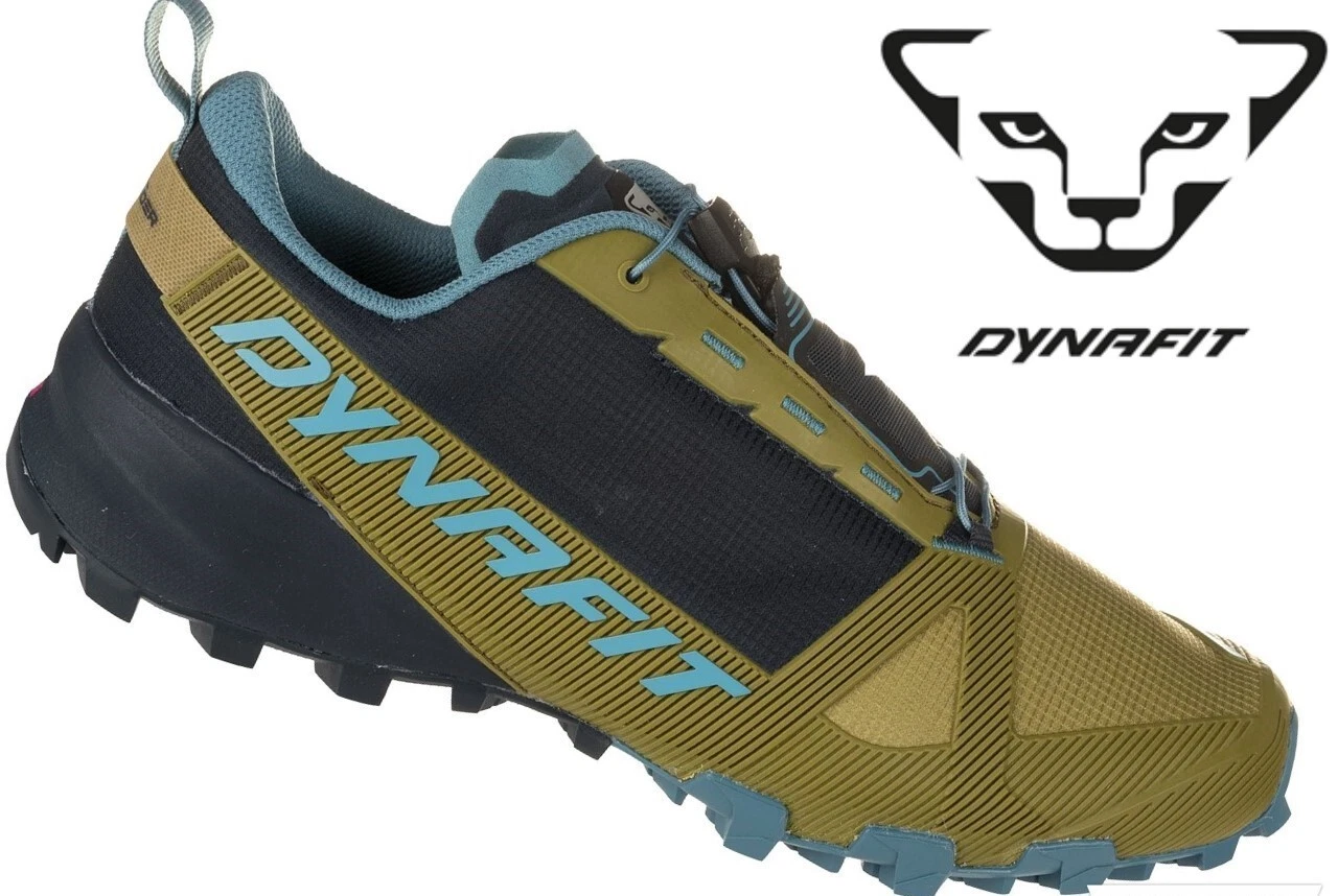 DYNAFIT traverse trail run shoe quick lace aggressive tread cushioned US mens 11
