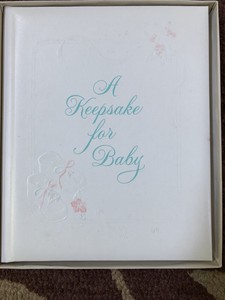 hallmark baby book