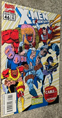 Rare HTF X-force 8 MX 1st App Domino Copycat X-men Adventures 46