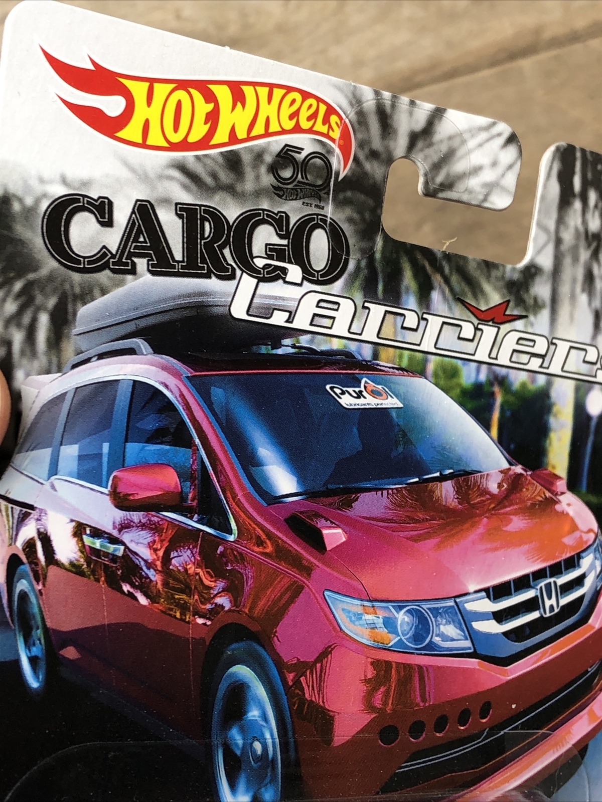 Honda Odyssey Van Car Culture 2018 Hot Wheels * Cargo Carriers * NIP 1