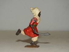 BRITAINS LEAD ARAB BEDOUIN WARRIOR CHARGING SWORD ARTICULAED ARM