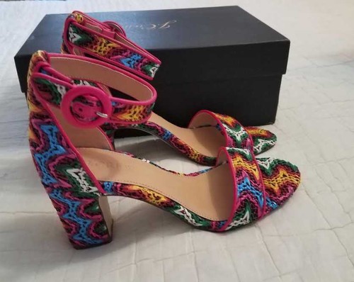 J CREW ANKLE STRAP HIGH HEELS SANDALS 