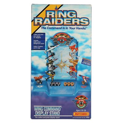 Wing Command Display Stand - MISB - Matchbox Ring Raiders