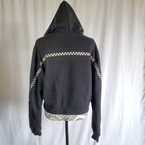 rainbow checkered vans hoodie