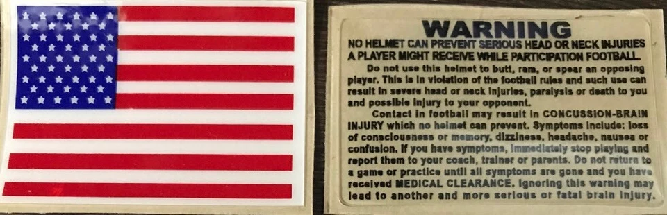 Saint TB Helmet Side Decals (20mil) Ships free next day - Image 4 of 4