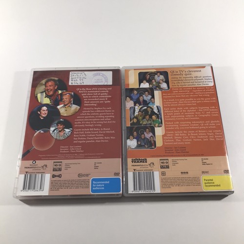QI Series 9 + The Best Bits DVD Bundle R4 PAL TV Series Stephen Fry Alan Davies - Picture 2 of 11