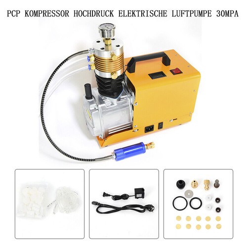 Air Pump Electric PCP Compressor High Pressure Diving for Airgun Rifle
