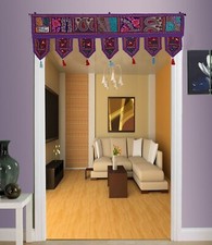 Door Valance Hanging Designer Embroidered Toran Bandhanwar Wall Hanging Handmade